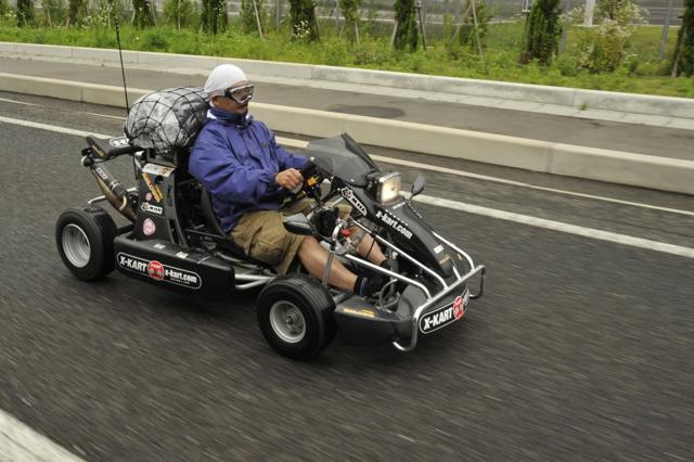 50cc原チャリカートX,Kartで東京→仙台380kmを走ってみた