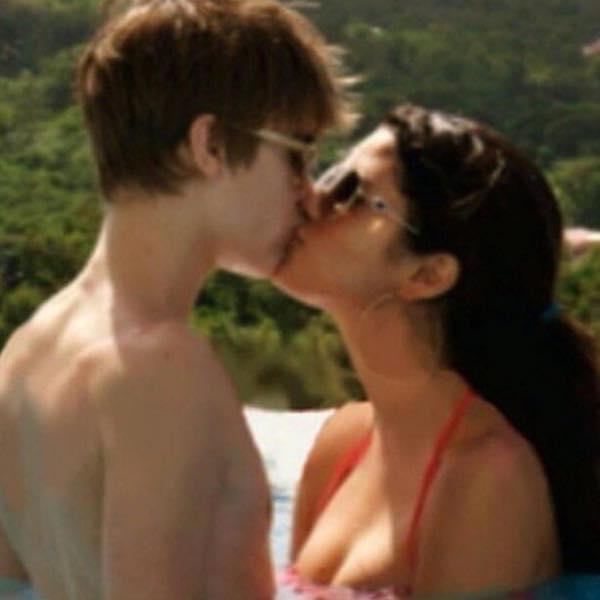 ジャスティン・ビーバーとセレーナ・ゴメスのキス写真、インスタグラムで最もいい